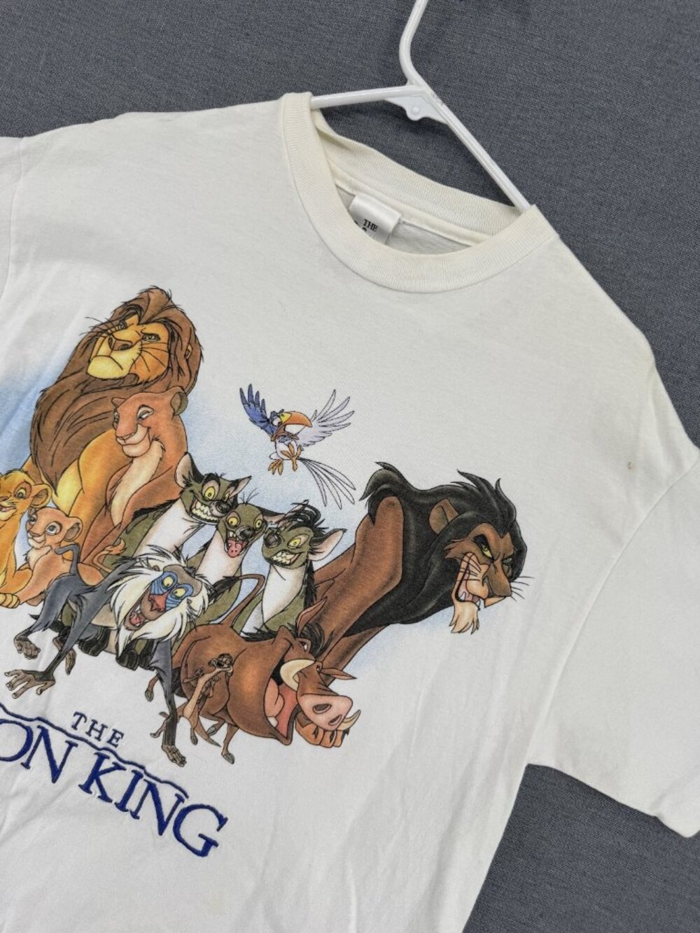 Vtg Disney Store The Lion King T-Shirt Mens L Movie 90s Promo Tee Y2K